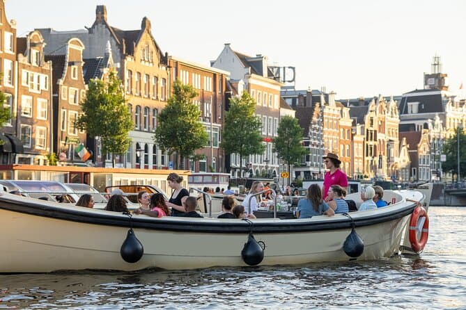 Amsterdam Evening Cruise including Drinks and Bites - Small Group Tour