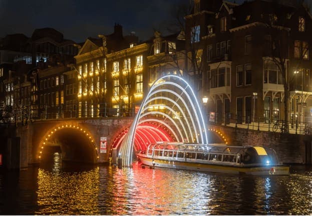 Amsterdam Light Festival Canal Cruise