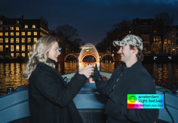 Amsterdam Light Festival Open Boat Tour
